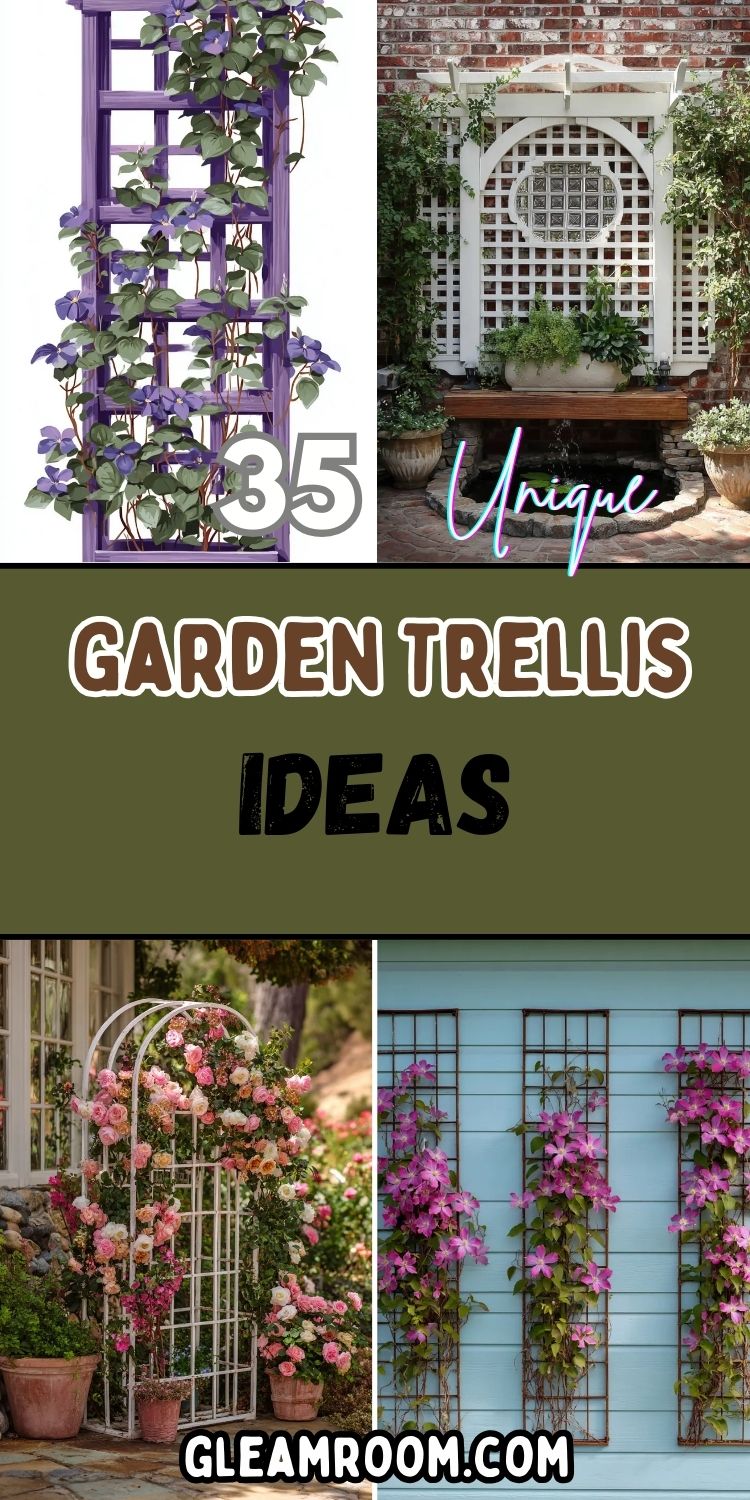 35 Unique Garden Trellis Ideas for a Stunning Outdoor Space