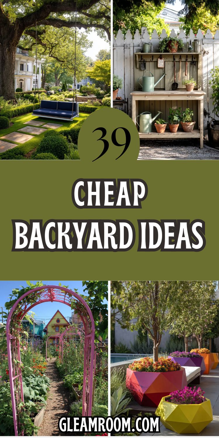 39 Cheap Backyard Ideas for Outdoor Spaces Large and Small
