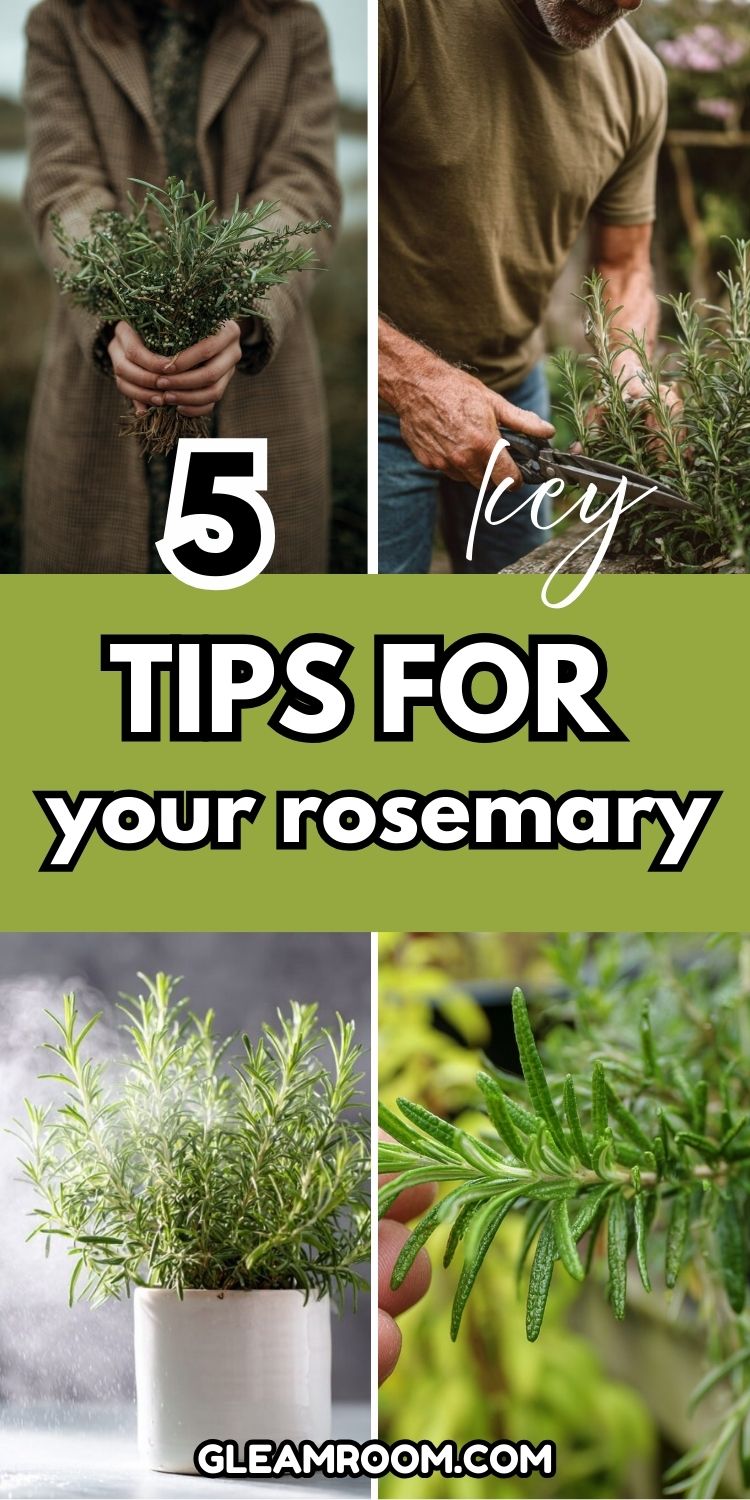 5 key tips to keep your rosemary always thick and fragrant