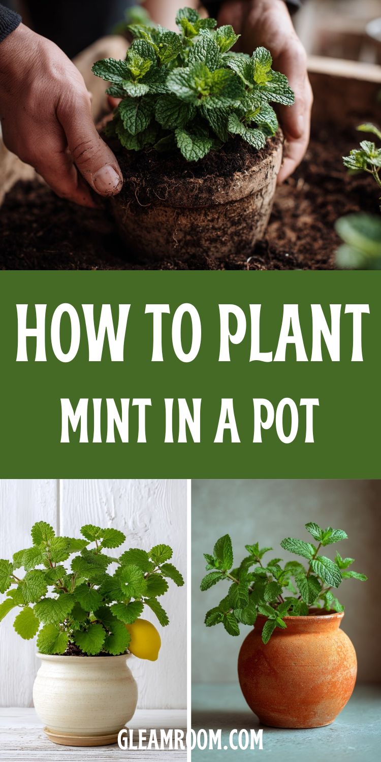 Discover how to plant mint in a pot and fill your home with its fresh and relaxing aroma