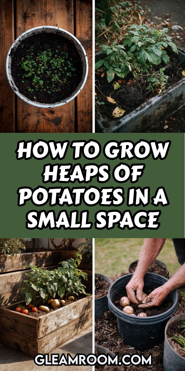 How To Grow Heaps of Potatoes in a Small Space